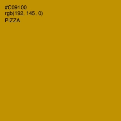 #C09100 - Pizza Color Image