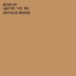 #C09163 - Antique Brass Color Image