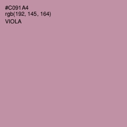 #C091A4 - Viola Color Image