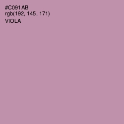 #C091AB - Viola Color Image