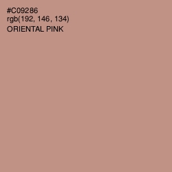 #C09286 - Oriental Pink Color Image