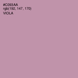 #C093AA - Viola Color Image