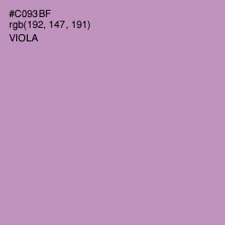 #C093BF - Viola Color Image