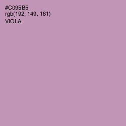 #C095B5 - Viola Color Image