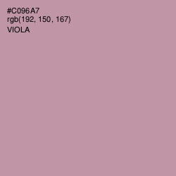 #C096A7 - Viola Color Image