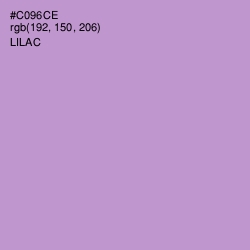 #C096CE - Lilac Color Image