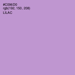 #C096D0 - Lilac Color Image