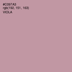 #C097A3 - Viola Color Image