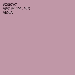 #C097A7 - Viola Color Image