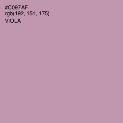 #C097AF - Viola Color Image