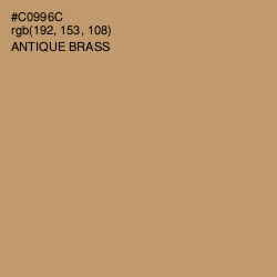 #C0996C - Antique Brass Color Image