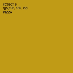 #C09C16 - Pizza Color Image