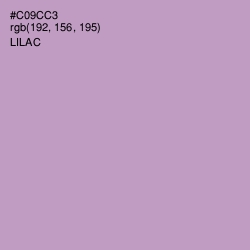 #C09CC3 - Lilac Color Image