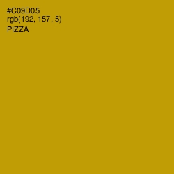 #C09D05 - Pizza Color Image