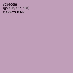 #C09DB8 - Careys Pink Color Image