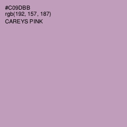 #C09DBB - Careys Pink Color Image