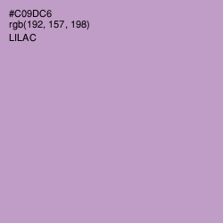 #C09DC6 - Lilac Color Image