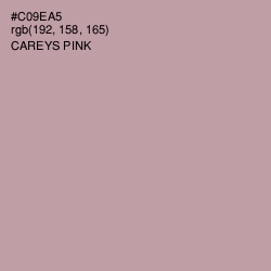 #C09EA5 - Careys Pink Color Image