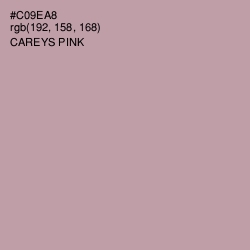 #C09EA8 - Careys Pink Color Image