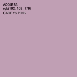 #C09EB3 - Careys Pink Color Image
