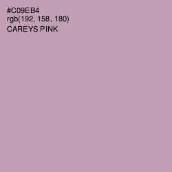 #C09EB4 - Careys Pink Color Image