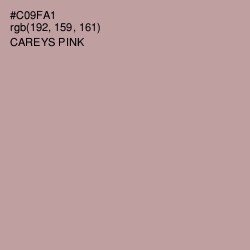 #C09FA1 - Careys Pink Color Image
