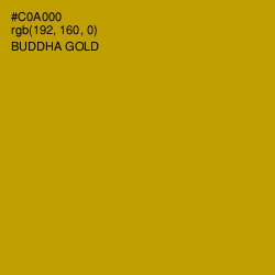 #C0A000 - Buddha Gold Color Image