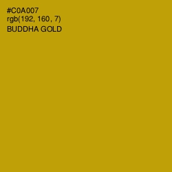 #C0A007 - Buddha Gold Color Image