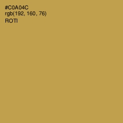 #C0A04C - Roti Color Image