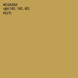 #C0A052 - Roti Color Image