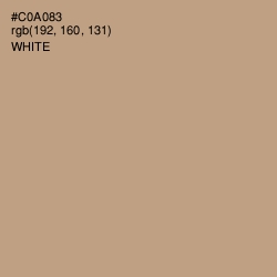 #C0A083 - Indian Khaki Color Image