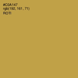 #C0A147 - Roti Color Image