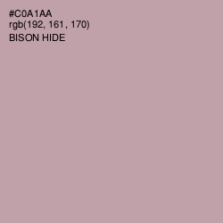 #C0A1AA - Bison Hide Color Image