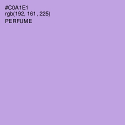 #C0A1E1 - Perfume Color Image