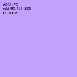 #C0A1FC - Perfume Color Image