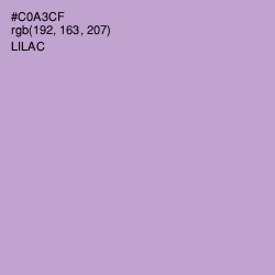 #C0A3CF - Lilac Color Image