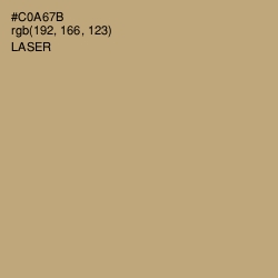 #C0A67B - Laser Color Image