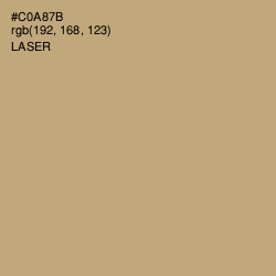 #C0A87B - Laser Color Image