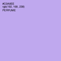#C0A8EE - Perfume Color Image