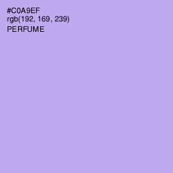 #C0A9EF - Perfume Color Image