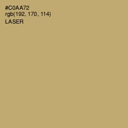 #C0AA72 - Laser Color Image