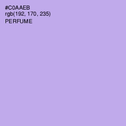 #C0AAEB - Perfume Color Image
