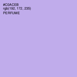 #C0ACEB - Perfume Color Image