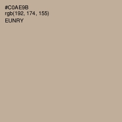#C0AE9B - Eunry Color Image