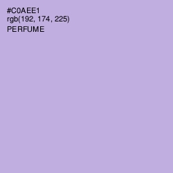 #C0AEE1 - Perfume Color Image