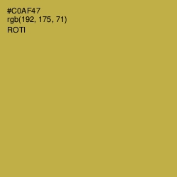 #C0AF47 - Roti Color Image