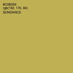 #C0B054 - Sundance Color Image