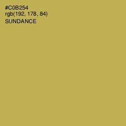 #C0B254 - Sundance Color Image