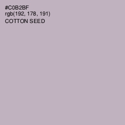 #C0B2BF - Cotton Seed Color Image