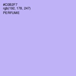 #C0B2F7 - Perfume Color Image